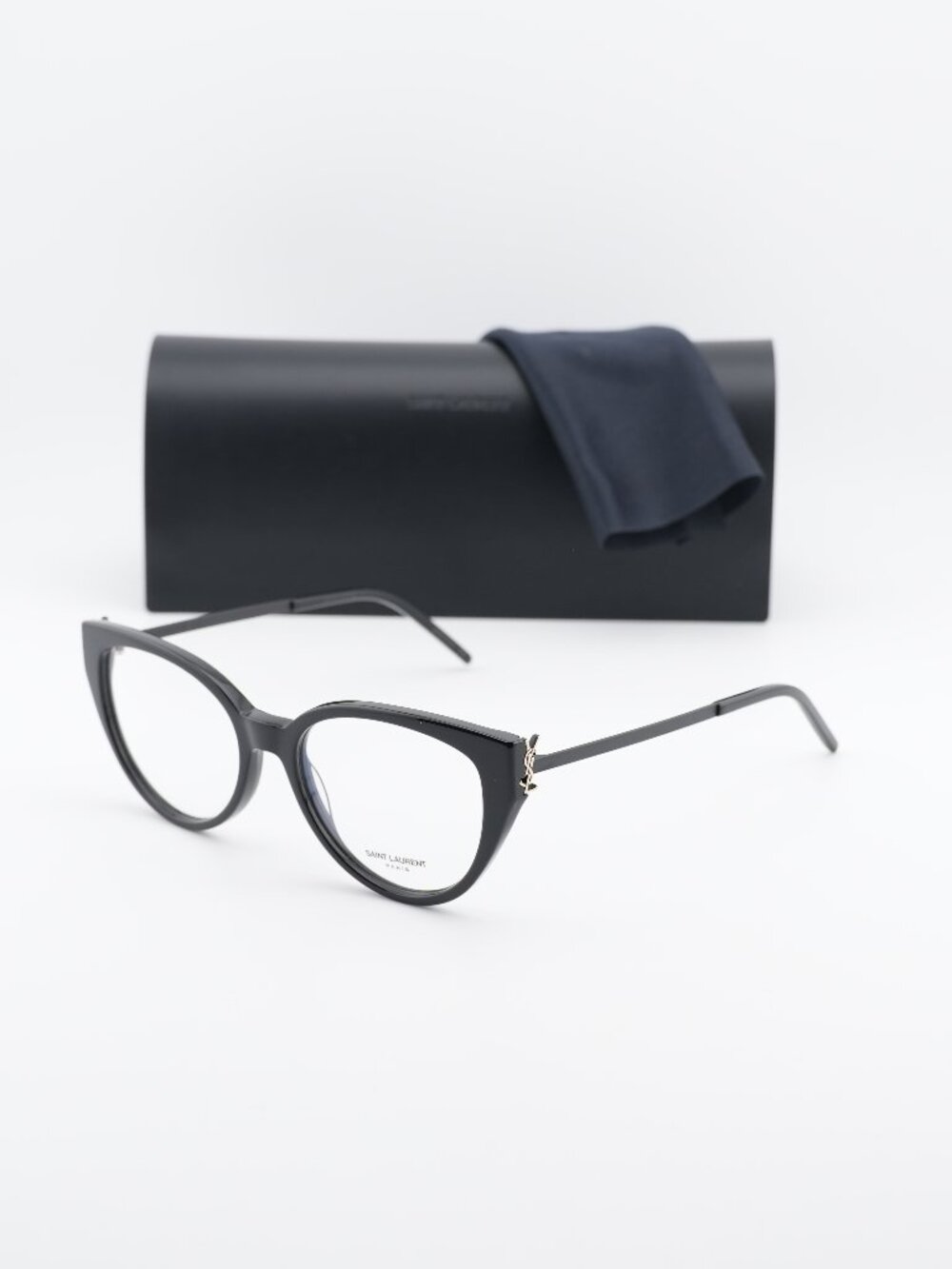 Saint Laurent SLM48_A 002 Cat Eye Eyeglasses 52mm - Black